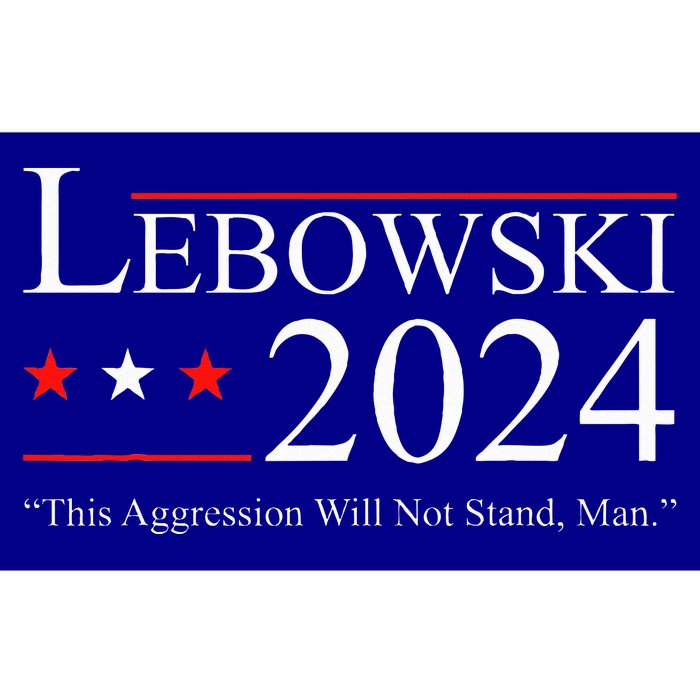 Funny Political Name Lebowski Political Election Vote 2024 Bumper Sticker