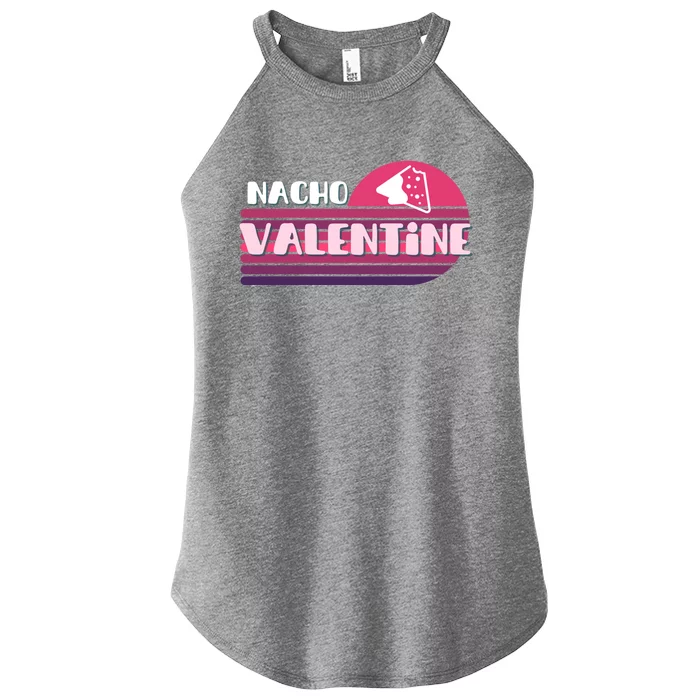 Funny Puns Nachos Valentines February Lover Teen Chic Gift Women’s Perfect Tri Rocker Tank