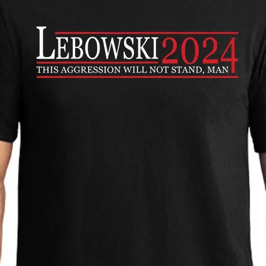 Funny Political Name Lebowski Political Election Vote 2024 Pajama Set