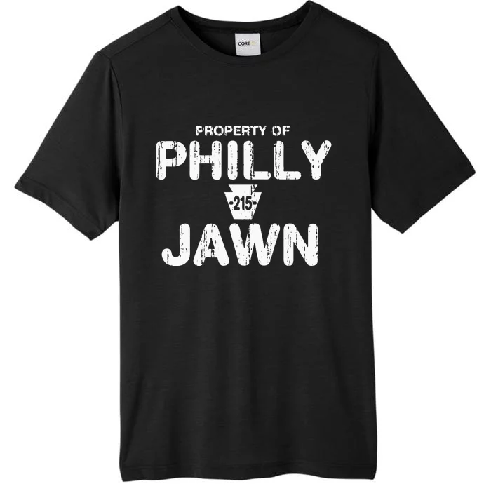 Funny Property of Philly Jawn  Philadelphia Fan Gifts ChromaSoft Performance T-Shirt