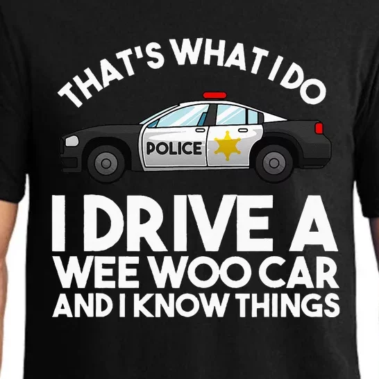 Funny Police Officer Gift For Cop Law Enforcement Pajama Set