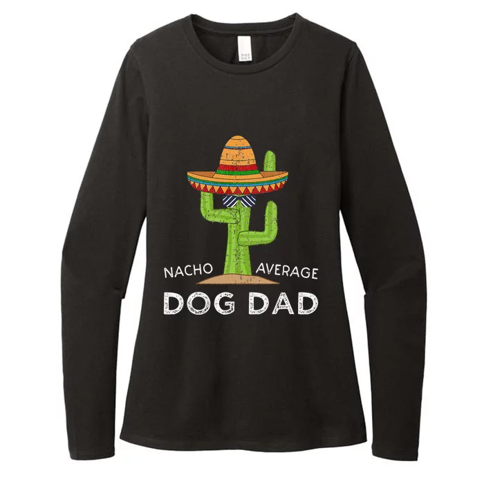 Fun Pet Owner Humor Saying Funny Dog Dad Womens CVC Long Sleeve Shirt