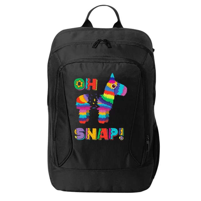 Funny Pinata OH SNAP Cinco De Mayo Mexican Party Tee City Backpack