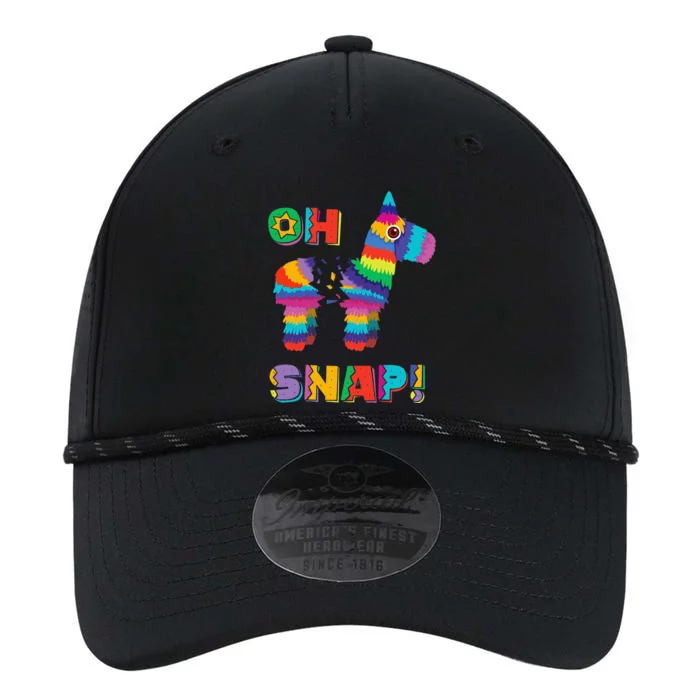 Funny Pinata OH SNAP Cinco De Mayo Mexican Party Tee Performance The Dyno Cap