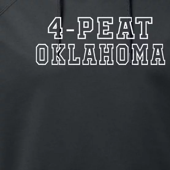 Four Peat Oklahoma Performance Fleece Hoodie