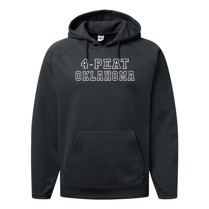 Four Peat Oklahoma Performance Fleece Hoodie