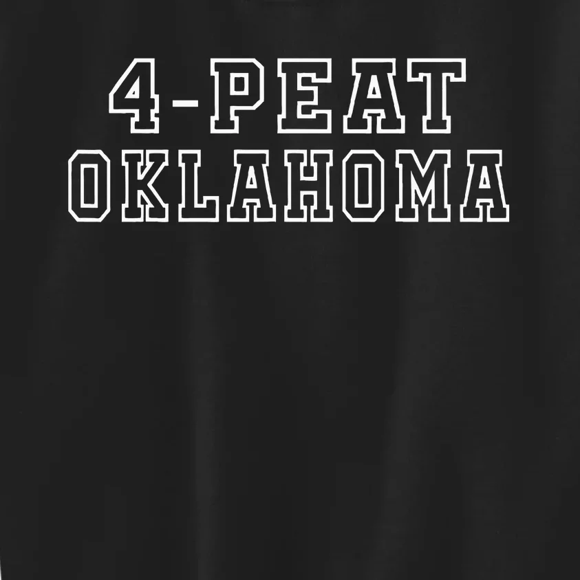 Four Peat Oklahoma Kids Sweatshirt