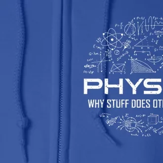 Funny Physics Physics Science Physicist Physics Humor Full Zip Hoodie