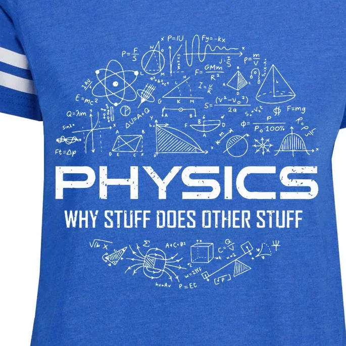 Funny Physics Physics Science Physicist Physics Humor Enza Ladies Jersey Football T-Shirt