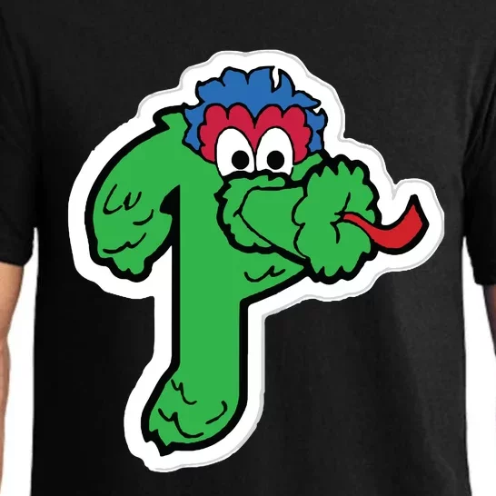 Funny Phanatic P Baseball Championship Pajama Set