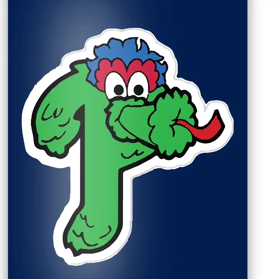 Funny Phanatic P Baseball Championship Poster