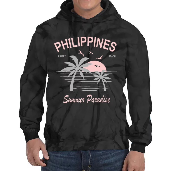 Filipino Philippines Pinoy Gift Tie Dye Hoodie