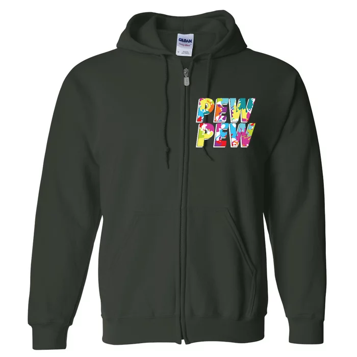 Funny Paintball Paintballer Tactical Sport Gear Full Zip Hoodie