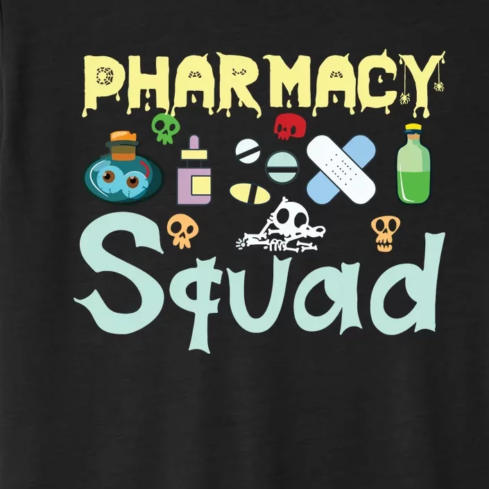 Funny Pills Pharmacist Pharmacy Squad Halloween Costume ChromaSoft Performance T-Shirt