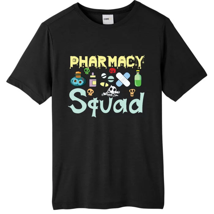 Funny Pills Pharmacist Pharmacy Squad Halloween Costume ChromaSoft Performance T-Shirt