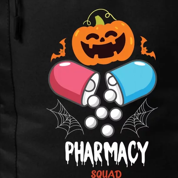 Funny Pills Pharmacy Pharmacist Squad Halloween Costume Daily Commute Backpack