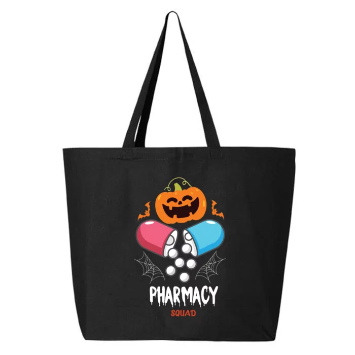 Funny Pills Pharmacy Pharmacist Squad Halloween Costume 25L Jumbo Tote