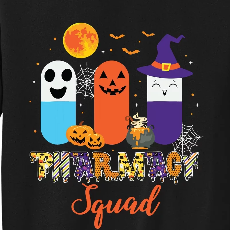 Funny Pills Pharmacy Pharmacist Squad Halloween Costume Sweatshirt