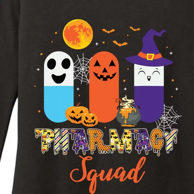 Funny Pills Pharmacy Pharmacist Squad Halloween Costume Womens CVC Long Sleeve Shirt