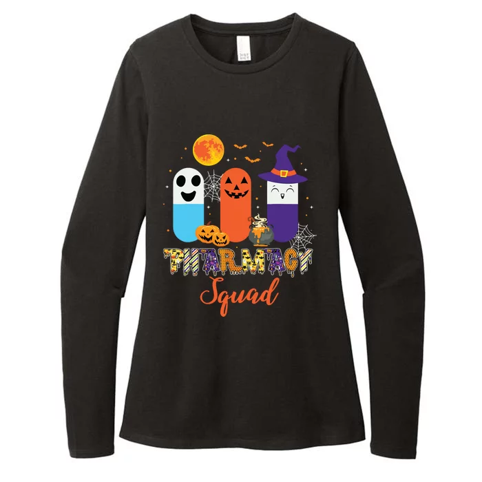 Funny Pills Pharmacy Pharmacist Squad Halloween Costume Womens CVC Long Sleeve Shirt