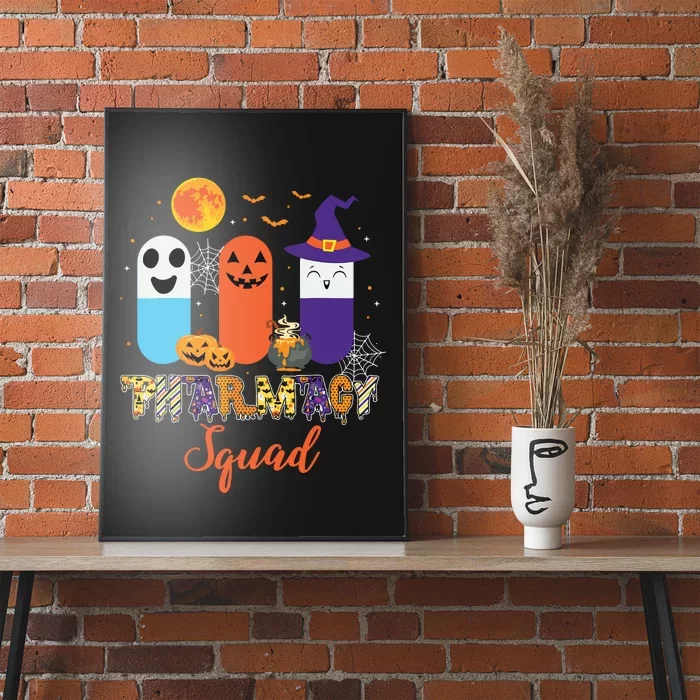 Funny Pills Pharmacy Pharmacist Squad Halloween Costume Poster