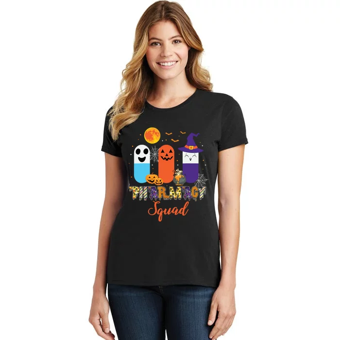 Funny Pills Pharmacy Pharmacist Squad Halloween Costume Women's T-Shirt