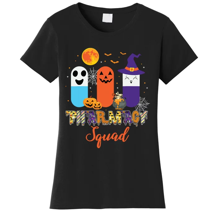 Funny Pills Pharmacy Pharmacist Squad Halloween Costume Women's T-Shirt