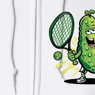 Funny Pickleball Player Paddleball Lover Gift Full Zip Hoodie