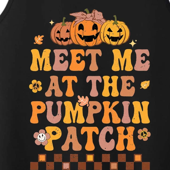 Festive Pumpkin Patch Gathering: Halloween & Thanksgiving Performance Tank