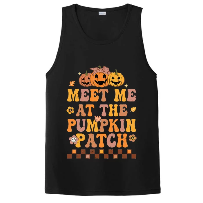 Festive Pumpkin Patch Gathering: Halloween & Thanksgiving Performance Tank