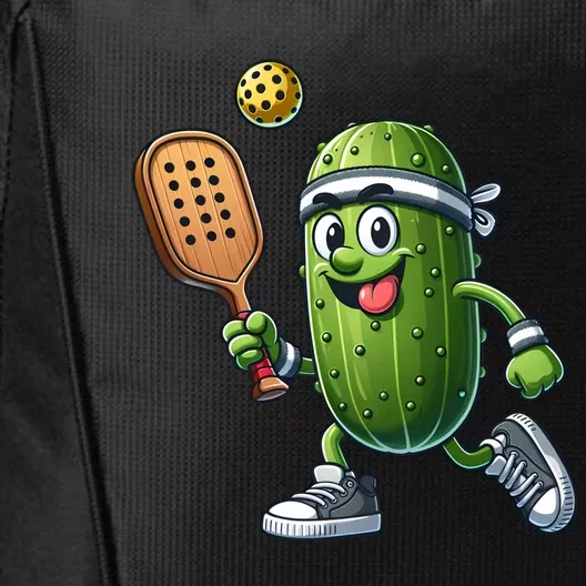 Funny Pickleball Player Paddleball Lover Funny Gift City Backpack