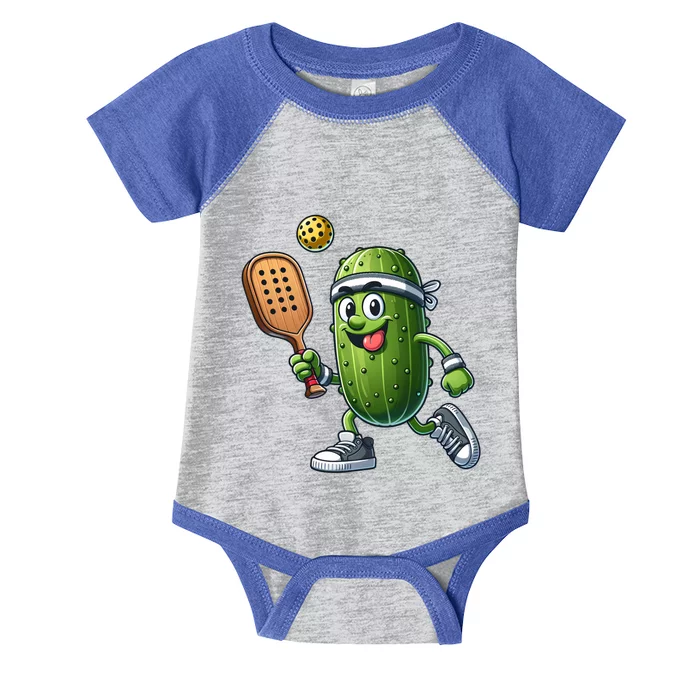 Funny Pickleball Player Paddleball Lover Funny Gift Infant Baby Jersey Bodysuit