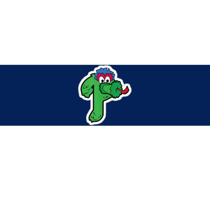 Funny Phanatic P Baseball Championship Bumper Sticker