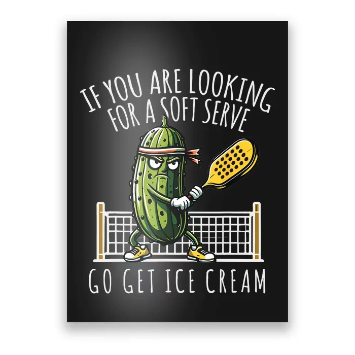 Funny Pickleball Player Paddleball Lover Poster