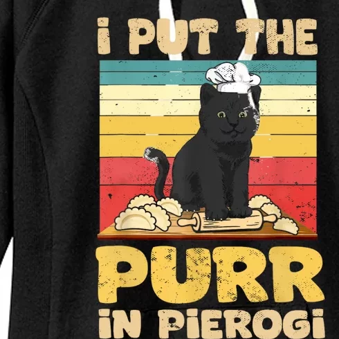 Funny Polish Pierogi Women's Fleece Hoodie