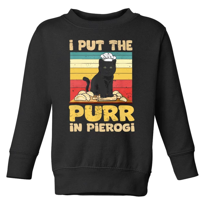 Funny Polish Pierogi Toddler Sweatshirt