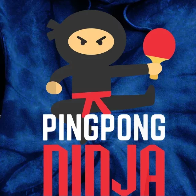 Funny Ping Pong Ninja Shirts Table Tennis Tie Dye Hoodie