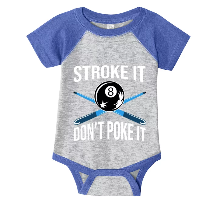 Funny Pool Player Billard 8ball Gift Infant Baby Jersey Bodysuit