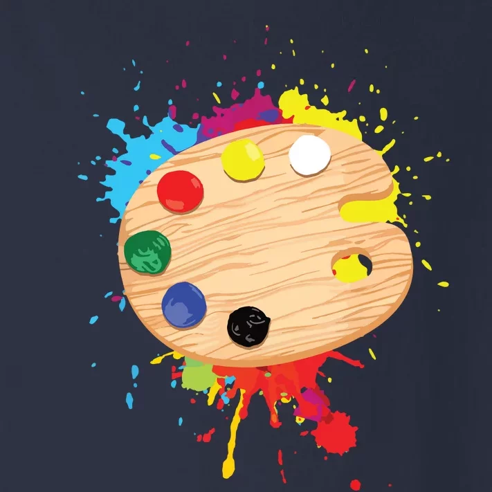Funny Paint Pallet Art For Painting Artist Toddler Long Sleeve Shirt