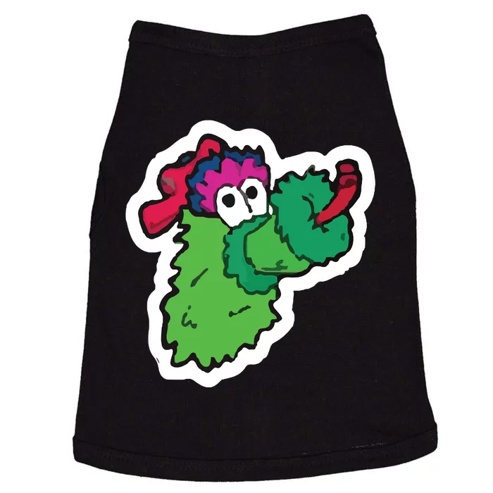 Funny Phanatic P Baseball Championship Doggie Tank