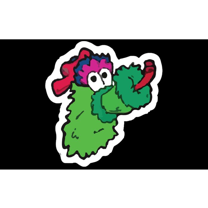 Funny Phanatic P Baseball Championship Bumper Sticker