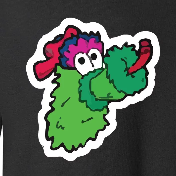 Funny Phanatic P Baseball Championship Toddler Sweatshirt