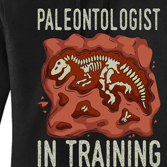 Future Paleontologist Paleontology Student Fossil Hunting Women's Pullover Hoodie