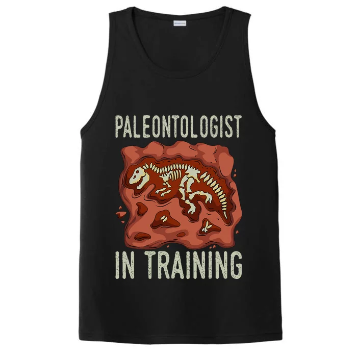 Future Paleontologist Paleontology Student Fossil Hunting Performance Tank