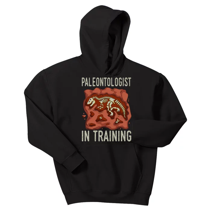 Future Paleontologist Paleontology Student Fossil Hunting Kids Hoodie