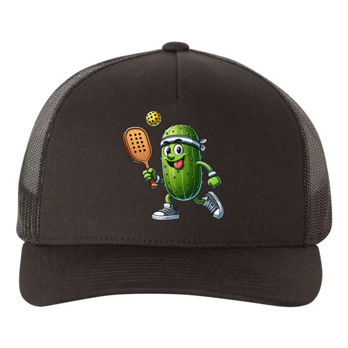 Funny Pickleball Player Paddleball Lover Yupoong Adult 5-Panel Trucker Hat