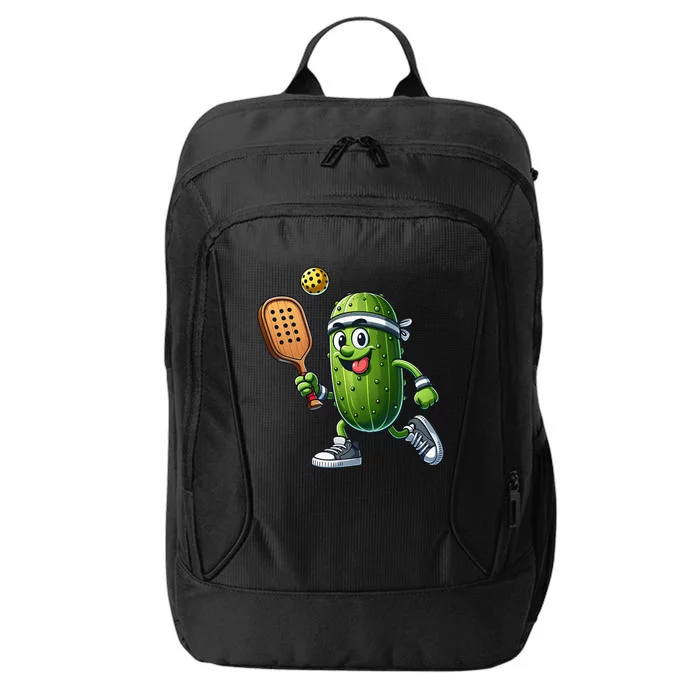 Funny Pickleball Player Paddleball Lover City Backpack