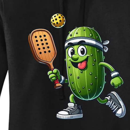 Funny Pickleball Player Paddleball Lover Women's Pullover Hoodie