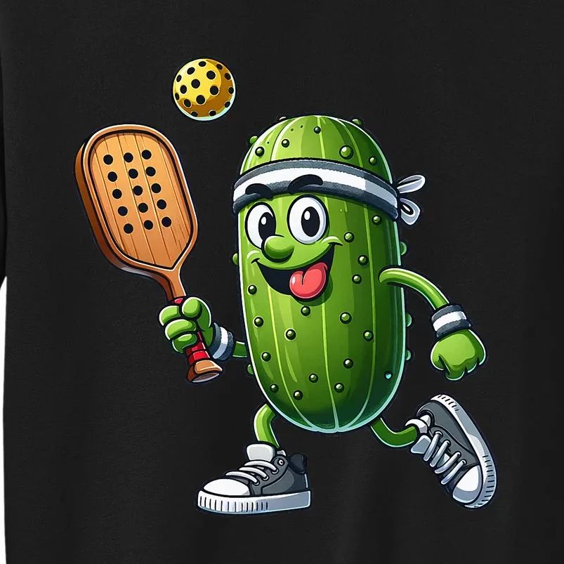 Funny Pickleball Player Paddleball Lover Tall Sweatshirt