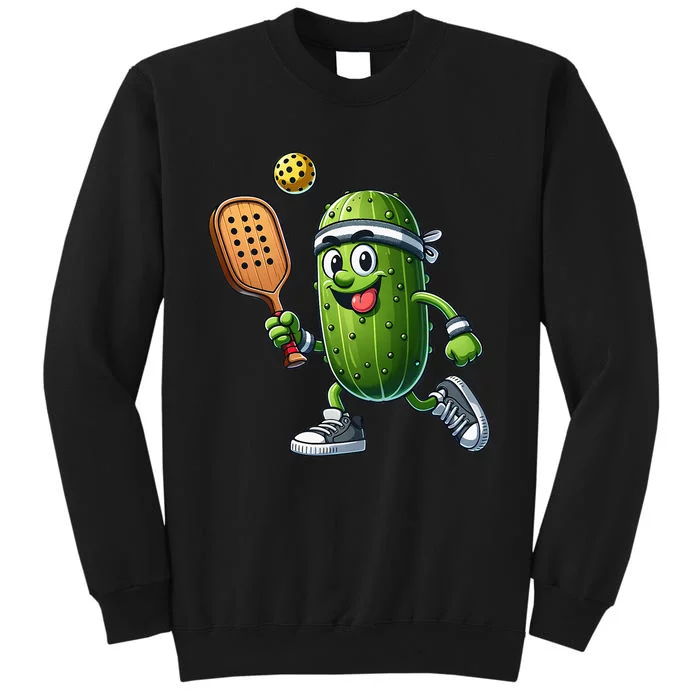 Funny Pickleball Player Paddleball Lover Tall Sweatshirt